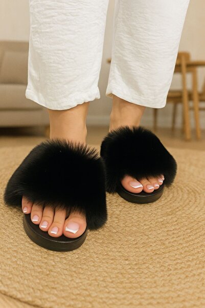 luvo shoes Daily Orthopedic Non-Slip Sole Fur Women's House Slippers