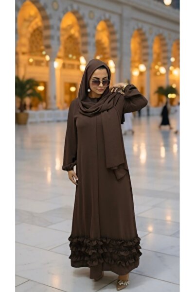 Vivezza 1827 Hira Fırfırlı Umre Feracesi