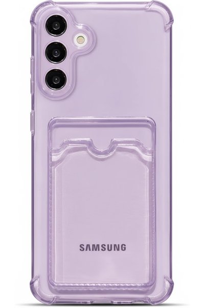 TEKNOMODA Samsung Galaxy A35 Kılıf Kartlıklı Anti Şok Korumalı Şeffaf Silikon...