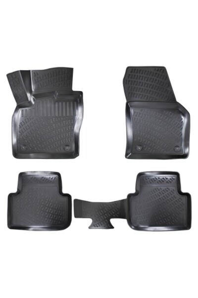 Umbrella Set covorașe auto din cauciuc, tip tavă, Volkswagen Tiguan II 2016-