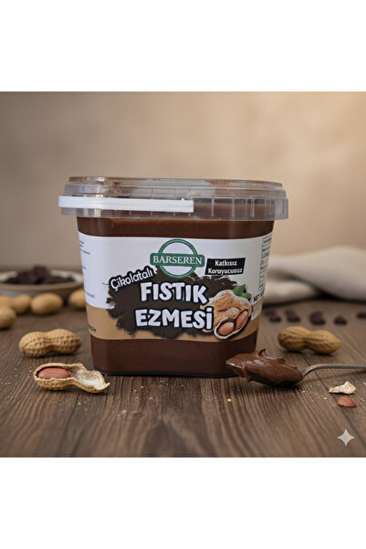 Barseren Çikolatalı Fıstık Ezmesi 500 Gr Bitter Çikolatalı