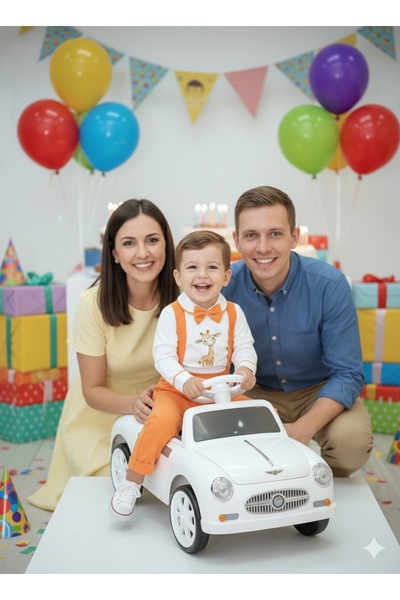 annerüyası ZÜRAFA  BASKILI ŞORT SALOPET TAKIM