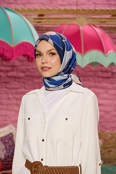 İpekhan Marrakech Koleksiyon Soft Eşarp Vizon Mor 1198-05