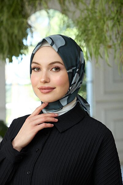 İpekhan Μαλακό κασκόλ Γκρι Anthracite Summer Shine Collection - 1188-04