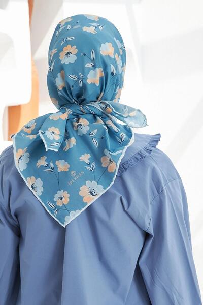 İpekhan Headscarves - Dark blue - Casual