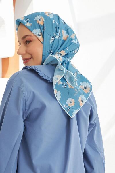 İpekhan Headscarves - Dark blue - Casual