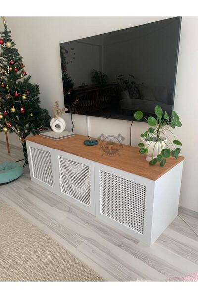 ŞafakMobilya Hazeranlı Beyaz Modern Tv Ünite