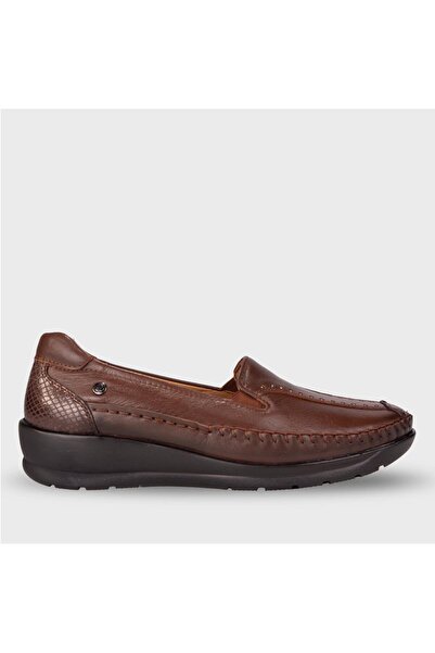 Forelli Lina 55022 Tan Genuine Leather Women's Shoes