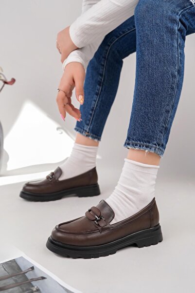 Nesil Shoes Fncy 816 Brown Masculin Femei Lofer