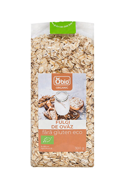 OBİO Fulgi de ovaz fara gluten bio 300g