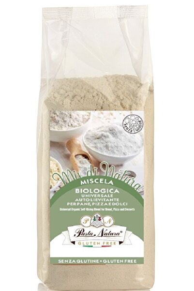 Pasta Natura Mix de fainuri fara gluten pentru paine, pizza, deserturi, cu dr...