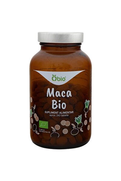 OBİO Maca, bio, 240 tablete (120g),