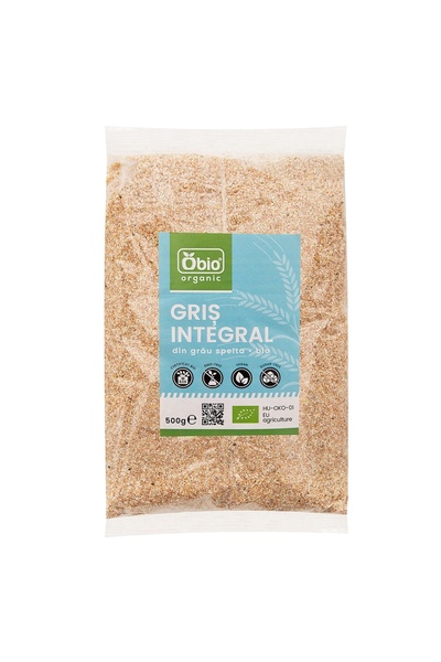 OBİO Gris integral din grau spelta 500g