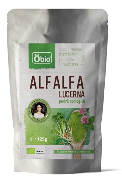 OBİO Люцерна на прах еко 125 г