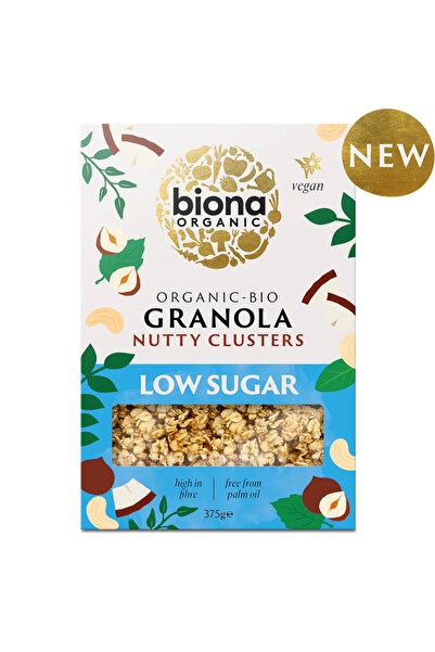 biona Granola cu nuci si continut scazut de zahar, bio, 375g,