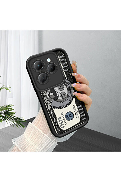 ucuc حافظة هاتف ممتصة للصدمات بنمط ممتع من السيليكون الأسود المتوافق مع هاتف ...