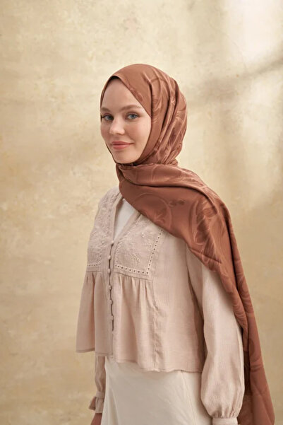 ARMANDA شال من التراب بنمط باروك من الخيزران