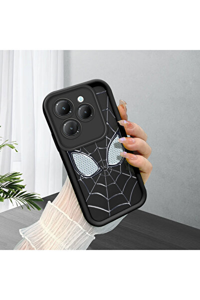 ucuc حافظة هاتف ممتصة للصدمات بنمط ممتع من السيليكون الأسود المتوافق مع هاتف ...