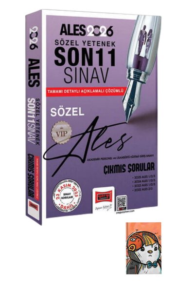 Yargı Yayınları 2026 ALES Sözel Yetenek Son 11 Sınav Çıkmış Sorular-23 Kasım ...