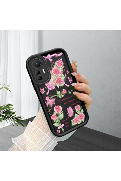 ucuc حافظة هاتف أنيقة من السيليكون الأسود المتوافقة مع هاتف Xiaomi Mi 13 Lite...