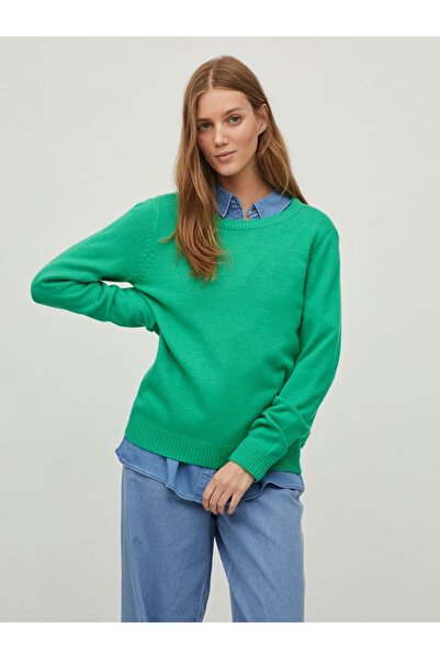 VILA Strickpullover VIRIL Rundhals