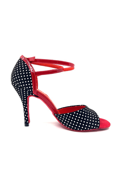 GELTONY SHOES 𝐃𝐎𝐓𝐓𝐄𝐋𝐋𝐀 | 𝐆𝐄𝐋𝐓𝐎𝐍𝐘® Puantiyeli Kırmızı Topuklu A...