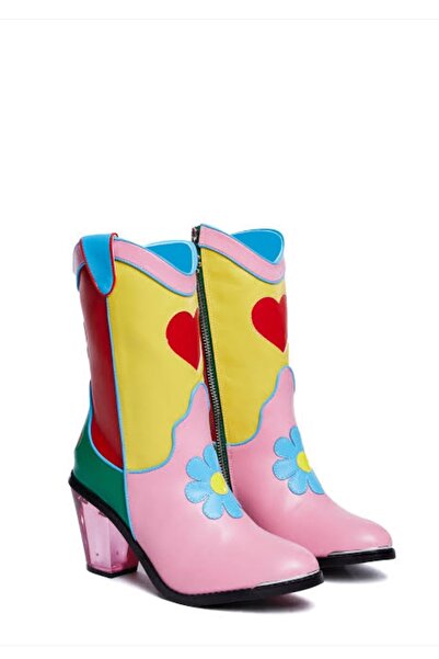 DOLLSKILL By Dolls Kill Kadın Hakiki Deri Kovboy Çizmesi
