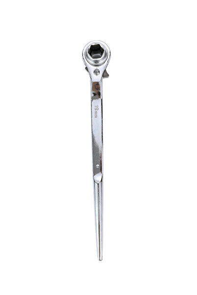 Lawazim Ratchet Wrench 17 19mm Chrome for Construction and Mechanical Repair