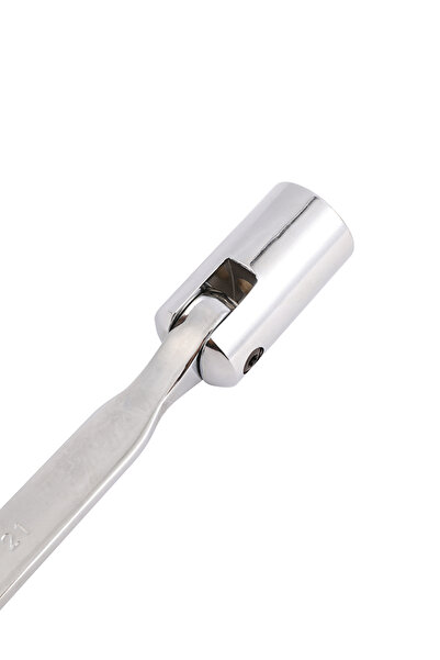 Lawazim Flexible Head Ratchet Wrench 21mm for Tight Spaces and Auto Repair