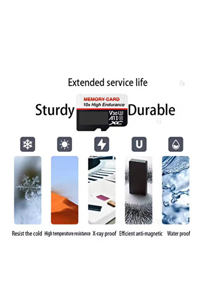 Generic High Endurance Micro SD Memory Card – 10X Speed, A1 V30, 2TB / 1TB / 512GB / 256GB, 4K Ultra HD