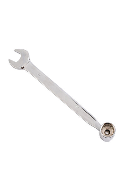 Lawazim Flexible Head Ratchet Wrench 17mm for Tight Spaces and Mechanical Repair