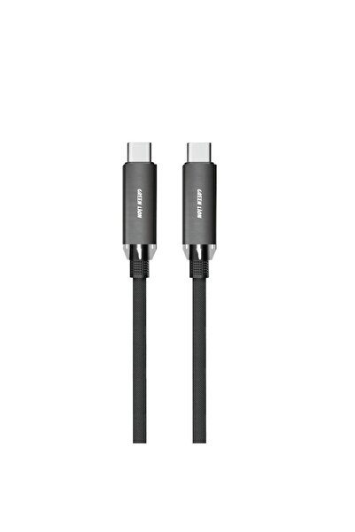 Green Lion كابل USB-C مضفر بقوة 240 واط بطول 1 متر - شحن سريع ومتين وآمن