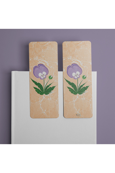 riyaz علامة كتاب، مزدوجة الجوانب، كرتون سميك، سيلوفان غير لامع، جودة 350 جرام