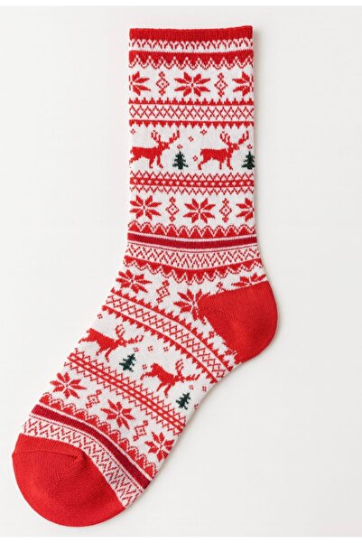 ALASEREN Acetate Boxed Christmas Gift – Colorful Winter Socks in Stylish Packaging 🎁