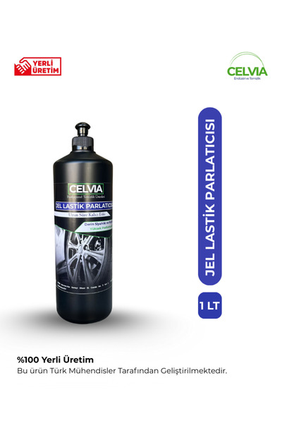 CELVIA Temizlik Lastik Parlatıcı jel 1 Lt & Koruyucu Perfect