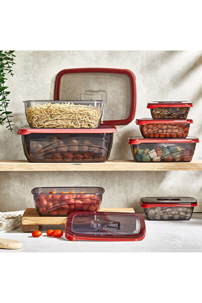 Mons Qlux 3 Size Storage Container Set Bpa Free Food Grade School Lunch Home Office Food L-00686