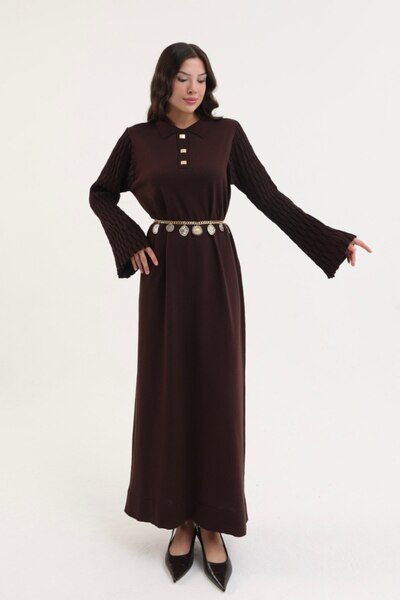 Lavanta Tekstil Knitwear Long Dress