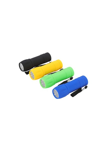 Lawazim مصباح يدوي 4 قطع بمقبض ناعم متعدد الاستخدامات للتخييم والاستخدام في حالات الطوارئ