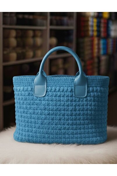 MAZSAY MAZSAYA EL ÖRGÜSÜ MAKROME ÇANTA