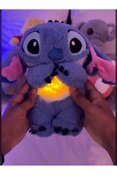 labubu sepeti Nefes alan ışıklı uyku arkadaşı Stıtch + kapipara anahtarlık