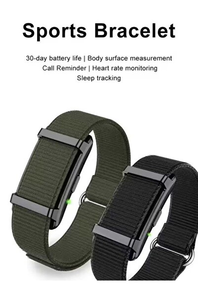 Generic Smart wearable bracelet for tracking health and fitness, sweat and rain resistant