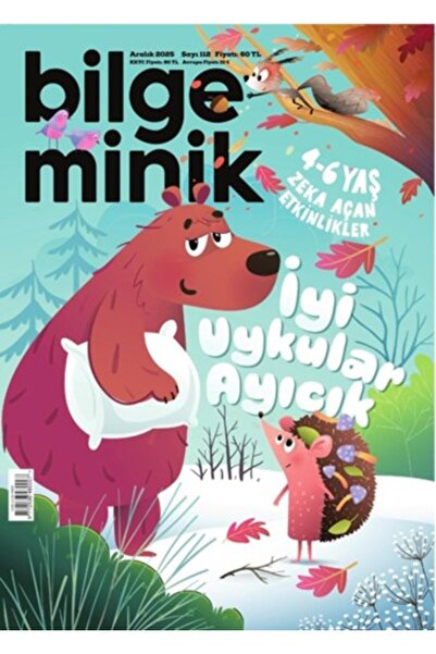 Bilge Minik Dergisi Bilge Minik Dergi Aralık 2025 (3-6 yaş)
