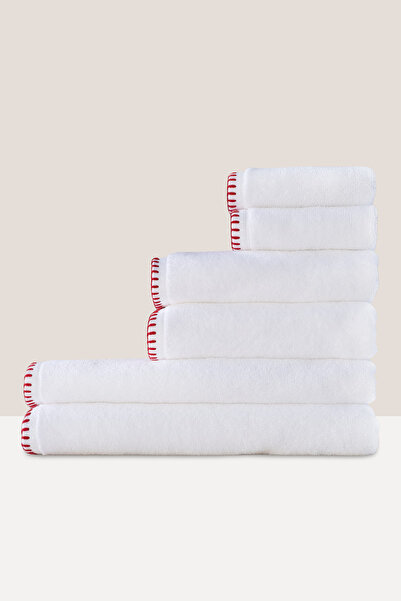 Barine Decorative Stitched Tassel Towel 600 Gr/M² 30X30