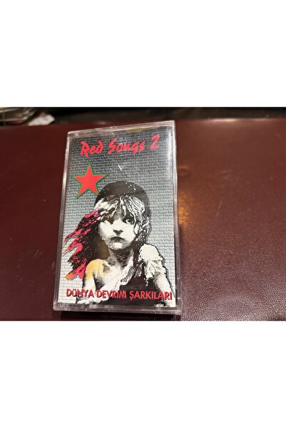 tayfuntufan antika koleksiyon Cassette - Red Songs 2 World Revolution Songs