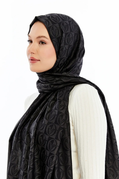 Valentino Orlandi Lana Dama Pattern Shawl