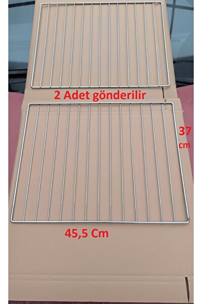 SERHAT DENİZ Alpina Ankastre Fırın Izgarası 45,5 Cm X 37 Cm 2 Adet