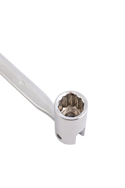 Lawazim Flexible Head Ratchet Wrench 16mm for Automotive Work and DIY Repairs