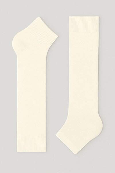 COTENCONCEPT Burunsuz Topuklu Basic Pamuk İçerikli Yoga Tozluk