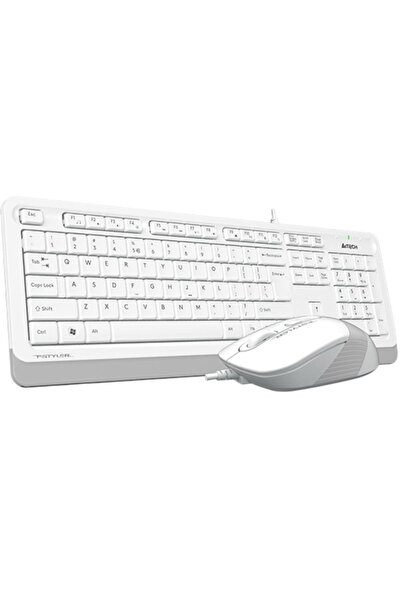A4 Tech A4Tech F1010 keyboard and mouse kit, White