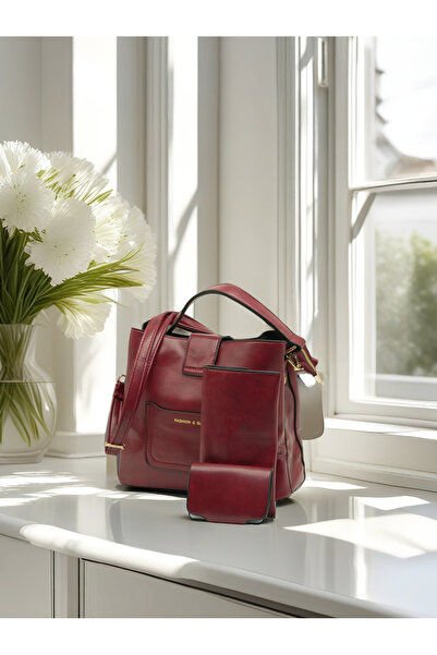 Generic Luxe Leather Handbag Set